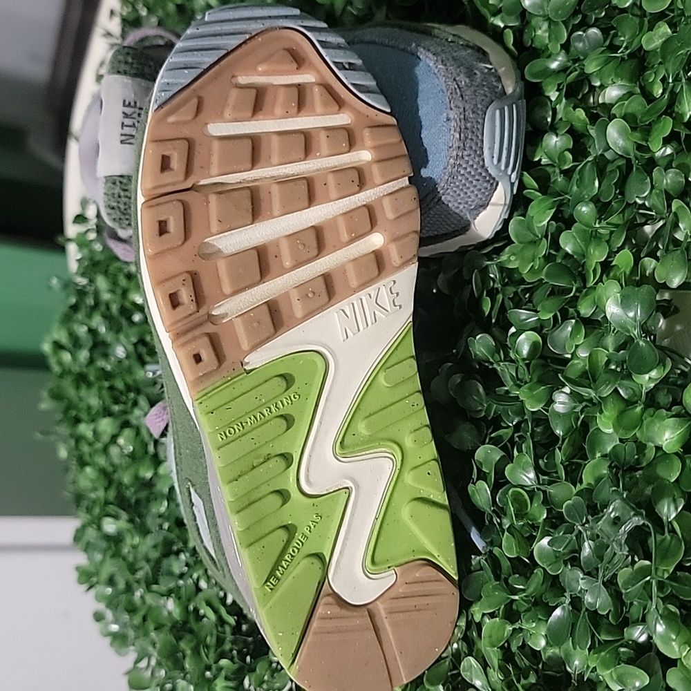 Nike Air Max Kids Sneakers - Blue, Green, and Purple - Picture 6 of 7